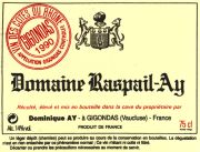Gigondas-Raspail Ay 1990